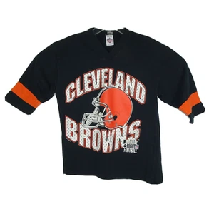 Vintage 1995 NFL Cleveland Browns Jersey T-Shirt Youth Size L 14-16 NFLP - Bild 1 von 7