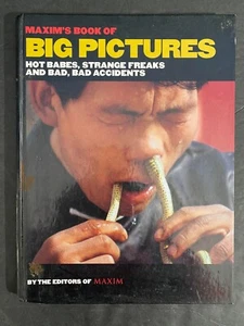 MAXIM BOOK OF BIG PICTURES BY. EDITORS OF MAXIM VF/NM- HC BOOK - Picture 1 of 1