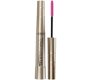 L'Oreal Paris Make-up Teleskop Original Verlängerung Wimperntusche, schwarz, 0,27 flüssige Unzen - Bild 1 von 8