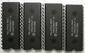 SRAM 32kx8 Static RAM 32k x 8 Hitachi HM62256LP10 used - 4 pieces - Picture 1 of 12