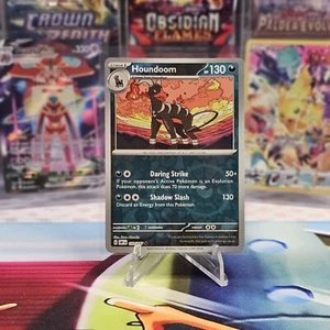 Houndoom - 133/197 - Obsidian Flames - Juego de cartas coleccionables Pokémon - Holograma inverso - Casi nuevo - Imagen 1 de 2