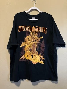 Unleash The Archers Dawn of Ages Power Metal T Shirt 2 Sided Men’s Size 2XL XXL - Picture 1 of 5