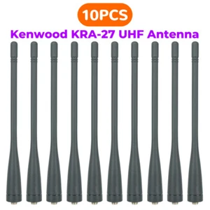 10 x antenne KRA-27 UHF 400-470 MHz pour radio Kenwood TK3207G TK3160 TK3170 TK2107 - Photo 1/11