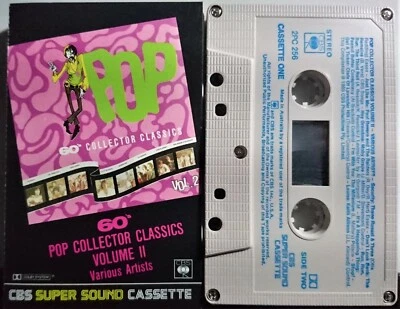 Pop 60s Collector Classics Volume II Various Cassettes x 2 CBS 1985 Rock Pop Au - Image 1 of 4