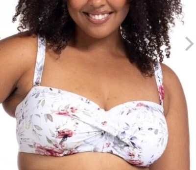 ¡NUEVO CON ETIQUETAS! Top de bikini Artesands Clementine Botticelli Bandeau - Talla 20 (precio de venta sugerido por el fabricante $109) Foto 1 de 4