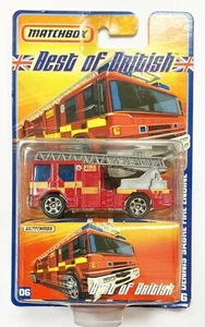 Matchbox Best of British 06 Dennis Sabre Fire Engine (Blister Card) - Picture 1 of 1