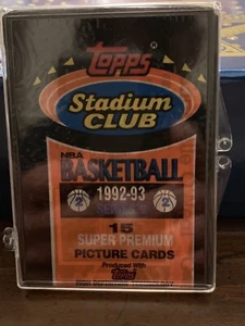 💎 1992-93  Sealed Topps Stadium Club Pack Shaquille O’Neal ROOKIE Shows 📈 Shaq - Picture 1 of 3