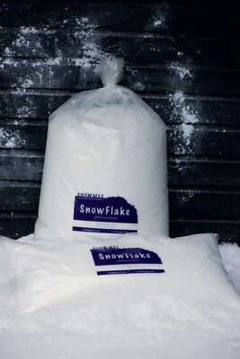 Snowmec recycled artificial snow for displays and Christmas dressing 3kg - Image 1 of 4