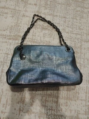 Ivanka Trump Bolso de Mano Cartera Metálico Plateado Peltre ¡¡BONITO!!! Foto 1 de 4