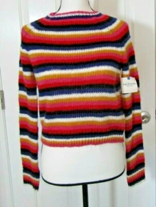 Arizona Jean Co. Damen Pullover Gr. XS Mehrfarbig Horizontal Gestreift Neu mit Etikett - Bild 1 von 5