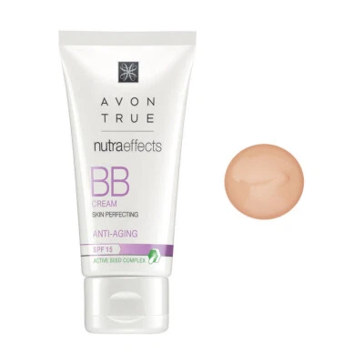 Avon True Nutra Effects ANTI AGEING BB Cream SPF15 - 30ml - Active Seed Complex - Image 1 of 4