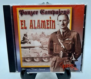 VTG PC CD Game Panzer Campaigns El' Alamein HPS Strategy Wargame Simulation - Picture 1 of 6