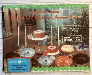 Vtg Nordic Ware Recipe Pamphlet Unusual Old World and American Coppertone Molds - Picture 1 of 11