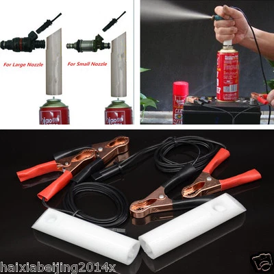 Fuel Injector Flush Cleaner Adapter Tool Universal clean most For car motorcycle - Image 1 of 4