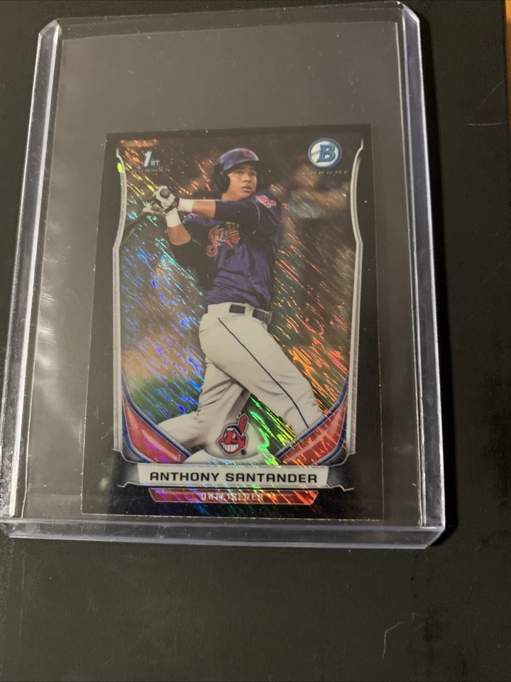 Anthony Santander 2014 Bowman Chrome Mini Black Shimmer #73 - Image 1 of 2