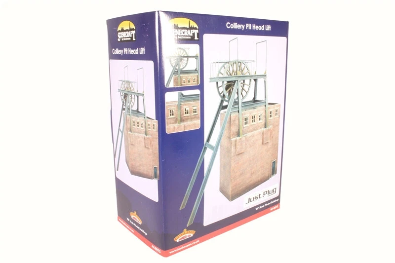 Bachmann Scenecraft 44-0075 Mine Colliery Pit Head Winding House Lift 00 Gauge - Image 1 of 1