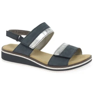Rieker Saints Womens Wedge Heel Sandals - Picture 1 of 13
