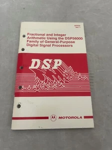 Motorola (cyfrowe procesory sygnału) Instrukcje DSP 1993 DSP56000 - APR3/D Rev. 1 - Zdjęcie 1 z 5