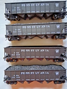 Bowser Ho Scale PRR H-21 4Bay Hopper PRR#720452 - Picture 1 of 3