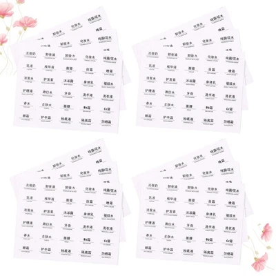  30pcs Adhesive Cosmetics Verpackungsetikett Transparent Spray Leere Flasche - Bild 1 von 4