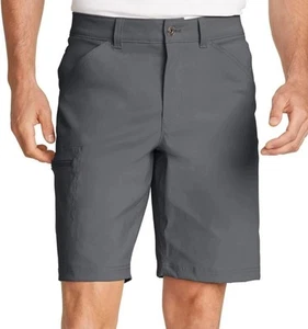 Eddie Bauer Men's Tech Shorts Gray Tan or Black - Picture 1 of 12