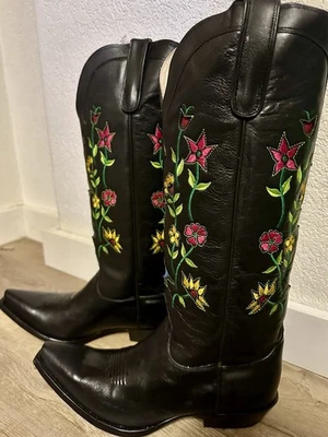 Botas Lane 10 Nuevas Sin Caja Bluebird Boutique Bordadas Mujer’s Western Boots  Foto 1 de 4