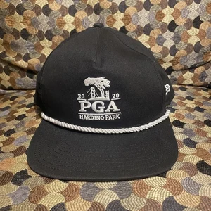 Gorra PGA Harding Park 2020 gorra espalda a presión para hombre talla única PGA cuerda de golf New Era - Imagen 1 de 5