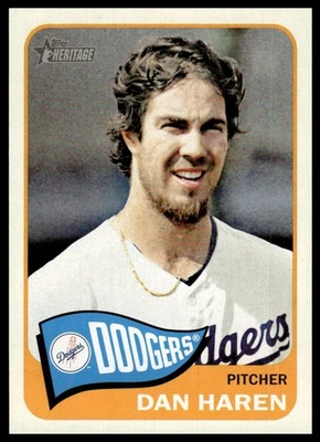 2014 Topps Heritage Dan Haren #79 - Image 1 of 2