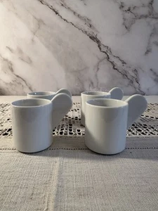 HTF Alessi Demitasse Cups Richard Sapper 2002 White - Picture 1 of 3