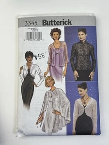 Jacket Cape 6-10 Cut To 10 Pattern 3345 Lined Ruffles Collar Loose or Fitted - Picture 1 of 2