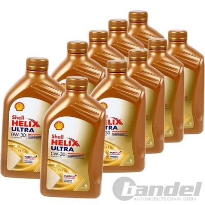 10x1L SHELL HELIX PROFESSIONAL AVL 0W30 passend für VW 504.00 507.00 PORSCHE C30 - Bild 1 von 4