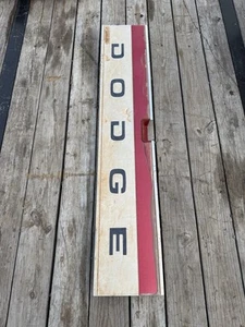1991-1993 Dodge Ram Truck D150 D250 D350 Cummins Trunk Tailgate Trim Panel READ - Picture 1 of 1