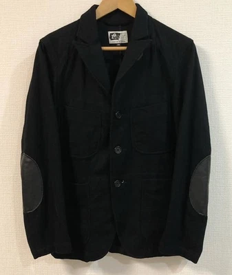 Engineered Garments Elbow Patch Wool Bedford Jacket Size XS Black Wool BEDFORD - Image 1 of 4