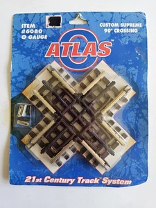 Atlas 6080 O Gauge 3-Rail Custom Supreme 90 Degree Crossing - New - Picture 1 of 1