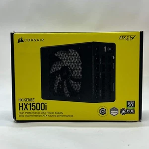 Corsair HX1500i CP-9020261-NA 80 Plus Platinum 1500W Fully Modular Power Supply - Afbeelding 1 van 11
