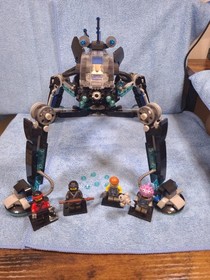 LEGO Ninjago 70611 Water Strider NEAR COMPLETE + ALL FIGURES READ DESCRIPTION