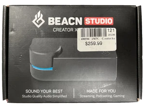 BEACN Interface Studio Creator XLR Black Headphone Amp Gaming Podcast Streaming - Picture 1 of 3