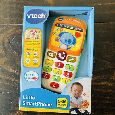 VTech Little SmartPhone 6-36 Months Teaches Numbers Colors Toy Babies Playful - Image 1 of 3