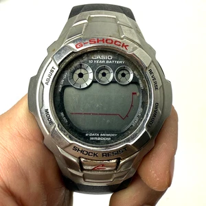 CASIO G-SHOCK G-7100D E-DATA MEMORY ALARM QUARTZ MEN'S WATCH - NEEDS BATTERY - Picture 1 of 3