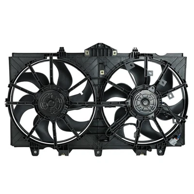 Ventilador condensador de radiador doble compatible con Infiniti Q50 2014-2018 214814GA0A IN3115109 Foto 1 de 4