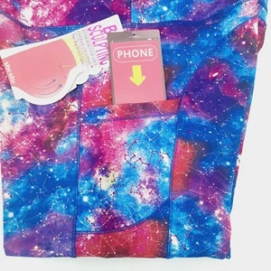 SHOSHO Galaxy high waisted Leggings - Picture 1 of 9