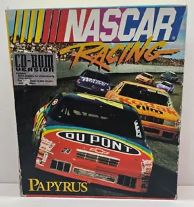 NASCAR Racing (Papyrus, 1994) - CD Windows PC con manual y caja 6 - Imagen 1 de 13