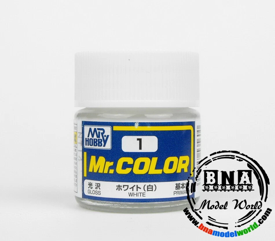 Gunze Sangyo/GSI Mr.Color Lacquer Paint - Gloss White (10ml) - image 1 of 1