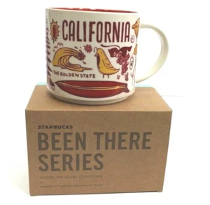 Starbucks Been There Series California Ceramic Tea Coffee Mug Cup 14 oz - Picture 1 of 4