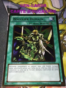 OCCASION Carte Yu Gi Oh BOUCLIER HUMAIN GLD3-FR041 - Picture 1 of 1