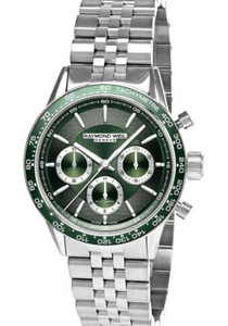 RAYMOND WEIL Freelancer 43.5MM AUTO Green Dial Men's Watch 7741-ST7-52021 - Picture 1 of 4