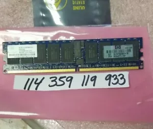 4GB DIMM DDR2 PC25300P 667MHZ ECC-REG 1.8V CL5 2Rx4 240PIN VLP 18CHIPS 512MBX4 - Picture 1 of 1