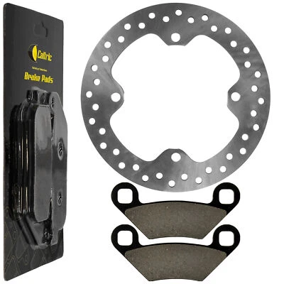Front or Rear Brake Disc w/Pads for Polaris Sportsman 850 Touring Forest 2010-14 - Image 1 of 4