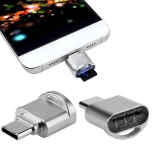 Type C vers Micro SD TF Lecteur Carte OTG Adaptateur USB Convertisseur pour Téléphone Samsung - Photo 1/7