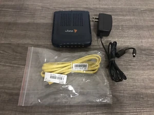 Ubee Ambit U10C018 DOCSIS 2.0 Cable Modem U10C018.80 With Adapter & New Cable - Picture 1 of 4